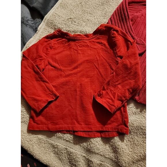 Lot Of Long Sleeve Gitls Tops Size 12‎ Months - Picture 4 of 9